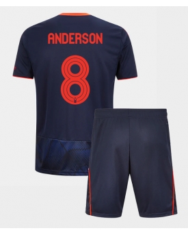 Billige Fotballdrakt Nottingham Forest Elliot Anderson #8 Replika Tredjedraktsett Barn 2025-26 Kortermet (med bukser)